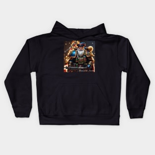 Happy Holidays From Primarch Santa Kids Hoodie